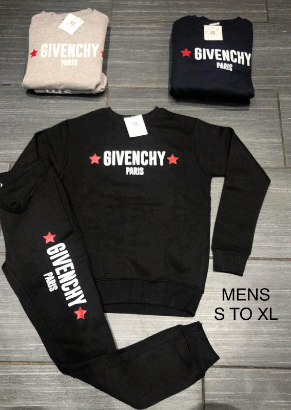 givenchy grey tracksuit